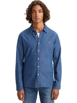 Рубашка Men Battery Housemark Slim Fit Shirt Рубашка Men Battery Housemark Slim Fit Shirt