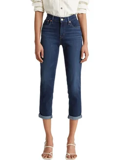 Джинсы Women Mid Rise Boyfriend Jeans