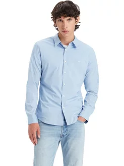 Рубашка Men Battery Housemark Slim Fit Shirt Рубашка Men Battery Housemark Slim Fit Shirt
