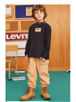 Детский черный джемпер Levis Детский черный джемпер Levis